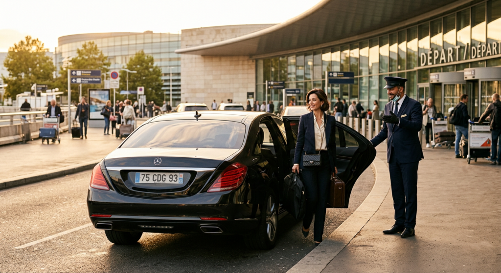 Quelles solutions pour un transfert aéroport Paris avec bagages volumineux ?